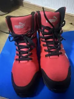 PUMA 安全靴 27cm レッド