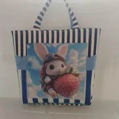 ハンドメイド❤トートバッグ　両面パネル