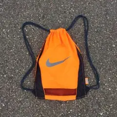 Nike ナップサック テック 古着 シティーボーイ オレンジ Y2K