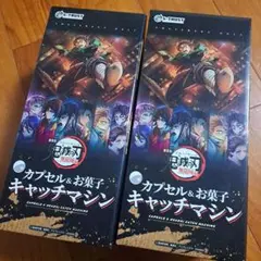 バラ売り可能　鬼滅の刃　無限城編 カプセル&お菓子　キャッチマシン　2個セット