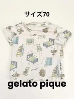 3日まで限定値下げ‼️ジェラートピケ　Tシャツ　70 ベッドタイムストーリー
