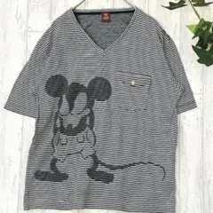 【美品】希少コラボTAKEO KIKUCHIタケオキクチ×ミッキーTシャツ L
