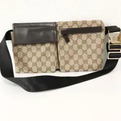 made in ITALY GUCCI GG waist bag