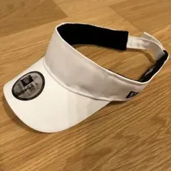 new era サンバイザー 白