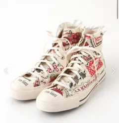 ピンクハウス　サロンドフレーズ　ロングワンピース&コンバースコラボスニーカー PINK HOUSE Salon de Fraise with CONVERSE｜ピンクハウス