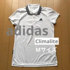閉店セール★美品★adidas 機能的素材 ポロシャツ M ゴルフ テニス
