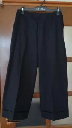 【未使用品】インゲボルグ黒 ワイドパンツ
