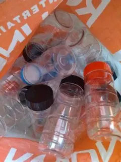 プラスチック製空き瓶 20個セット