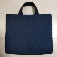 黒系 キルティング お道具袋 ミニトートバッグ