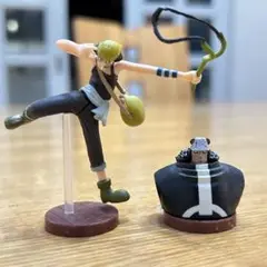 チョコエッグ　フィギュア　ワンピース　ウソップとバーソロミュー　2体まとめて