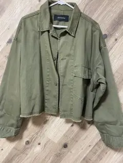 値下げ中!JEANASIS 美品 ショート丈ミリタリージャケット