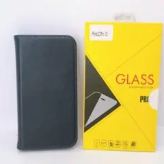 iPhone12 iPhone12 Pro 手帳型 ケース ガラスフィルム
