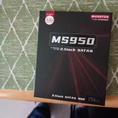 MS950 256GB 2.5インチSATAIII SSD　新品未開封
