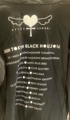 【レア】大森靖子　TOKYOBLACKHOLE 2016 T　M 未使用