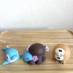 ポケモンキッズ　ウパー＆モクロー＆ナミイルカ【3つセット】