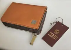【未使用・箱あり】タケオキクチ 革財布
