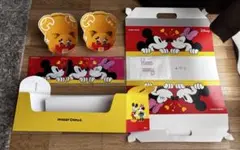 【未使用】 ミスタードーナツ ミッキー＆ミニーボックス　セット　ミスド