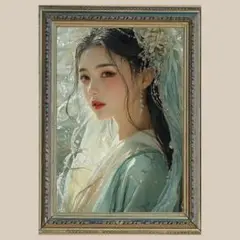 浄化と再生✨水の女神 瀬織津姫✨No.52【開運•風水•ヒーリングアート】