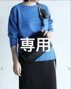 nouer ブラックショルダーバッグ