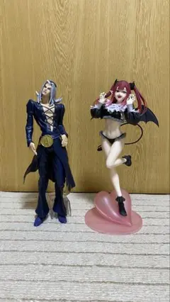 ジョジョの奇妙な冒険 一番くじ レオーネ・アバッキオ E賞と悪魔の少女 メイド服