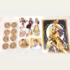 オルフレ プリマジ くじ 弥生ひな 缶バッジ カフェ アクスタ コースター