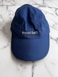 montbell モンベルキッズ　O.Dキャップ　ブルー