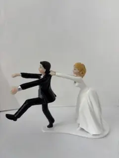 結婚式　ケーキトッパー　ウエディング