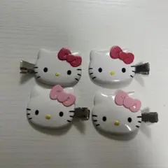 ハローキティ ヘアピン 4個セット