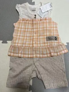【新品未使用】キムラタン　ビケット　Biquette ロンパース 80cm