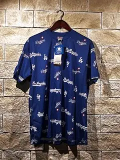 MLB ドジャース 半袖シャツ ハーフパンツ セットアップ メンズルームウェア