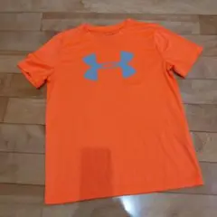 Under Armour HeatGear Tシャツ YXL オレンジ