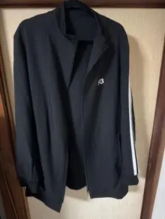 Y-3 ブラック ロング丈トラックジャケット M