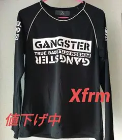 Xfrm GANGSTER 長袖Tシャツ 黒