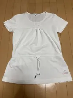 レディースL courreges クレージュ　ドライ　ワンピース