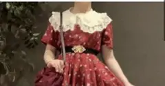 axes femme アイボリー レース フリル つけ襟 新品未使用品