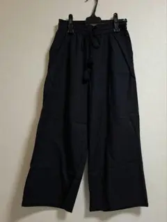 試着のみ Lサイズ ワイドパンツ ブラック