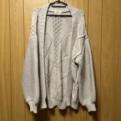 (2回のみ着用)mie×BAYFLOWニットカーディガン