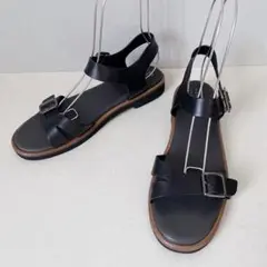未使用級☆MARGARET HOWELL idea ストラップサンダル 本革