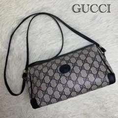 【良品!✨】GUCCI オールドグッチ ショルダーバッグ PVCレザー GG柄