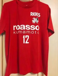 roasso kumamoto Tシャツ Lサイズ 赤 12番