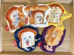 パンどろぼう ダイカットポーチ 5種コンプリートセット