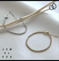 Jewel VOX テニスチェーンブレスレット