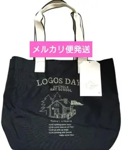 新品タグ付き ロゴスデイズ LOGOS DAYS トートバッグ 黒 匿名即日発送