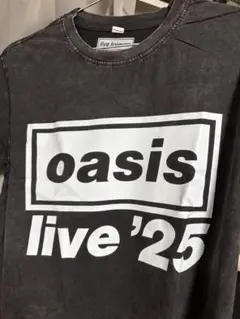 Oasis 「Live Forever」 デザインロゴ ヴィンテージTシャツ