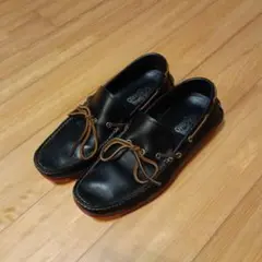 Salvatore Ferragamo ブラックレザーシューズ