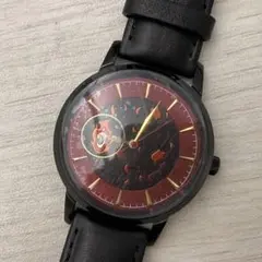 新品未使用　稼働　鬼滅の刃　煉獄杏寿郎　腕時計　レッド　クォーツ