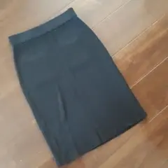 モガ　MOGA リネンスカート　麻　タイトスカート