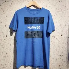 HURLEY X プリントTシャツ　ブルー ハーレー