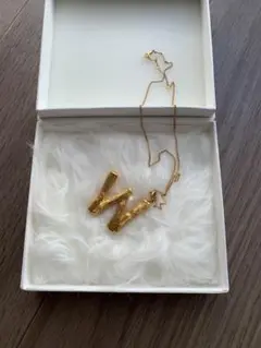 セリーヌ イニシャルネックレス Y CELINE セリーヌ アルファベット Y イニシャル チャーム