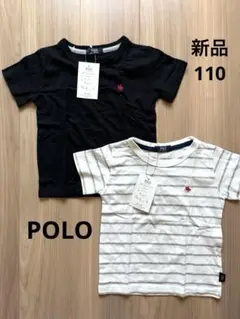 新品★POLO 半袖Tシャツ 男の子110 2枚セット